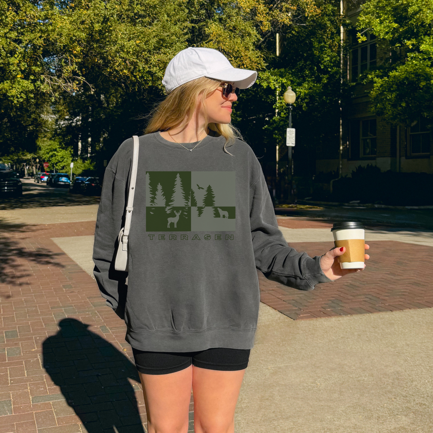 Terrasen Colorblock Lightweight Sweatshirt