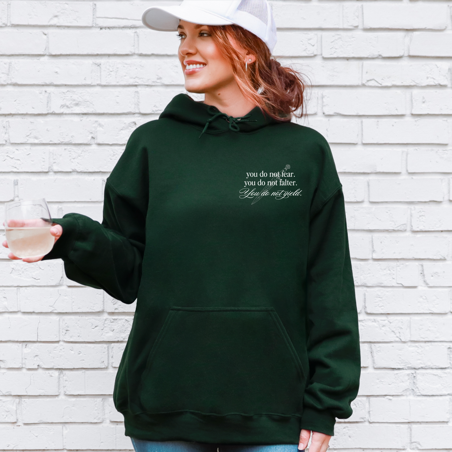 You Do Not Fear Falter Yield Hoodie