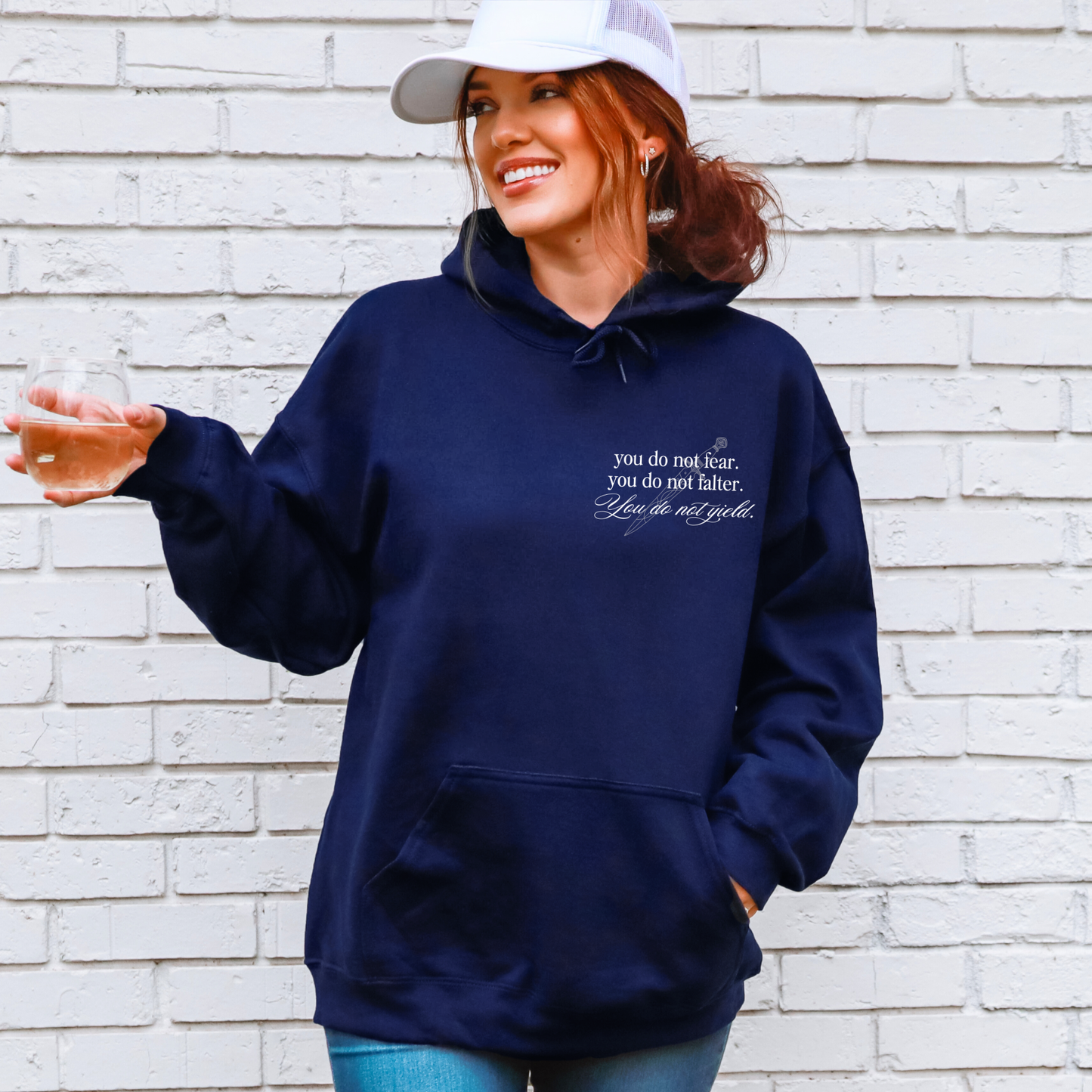 You Do Not Fear Falter Yield Hoodie