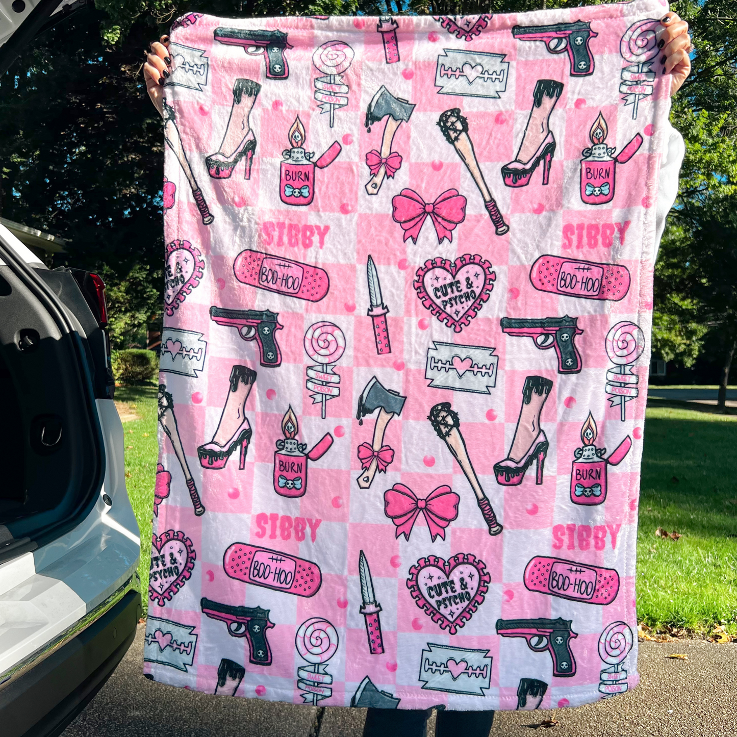 Sibby's Favorite Things Blanket - PINK