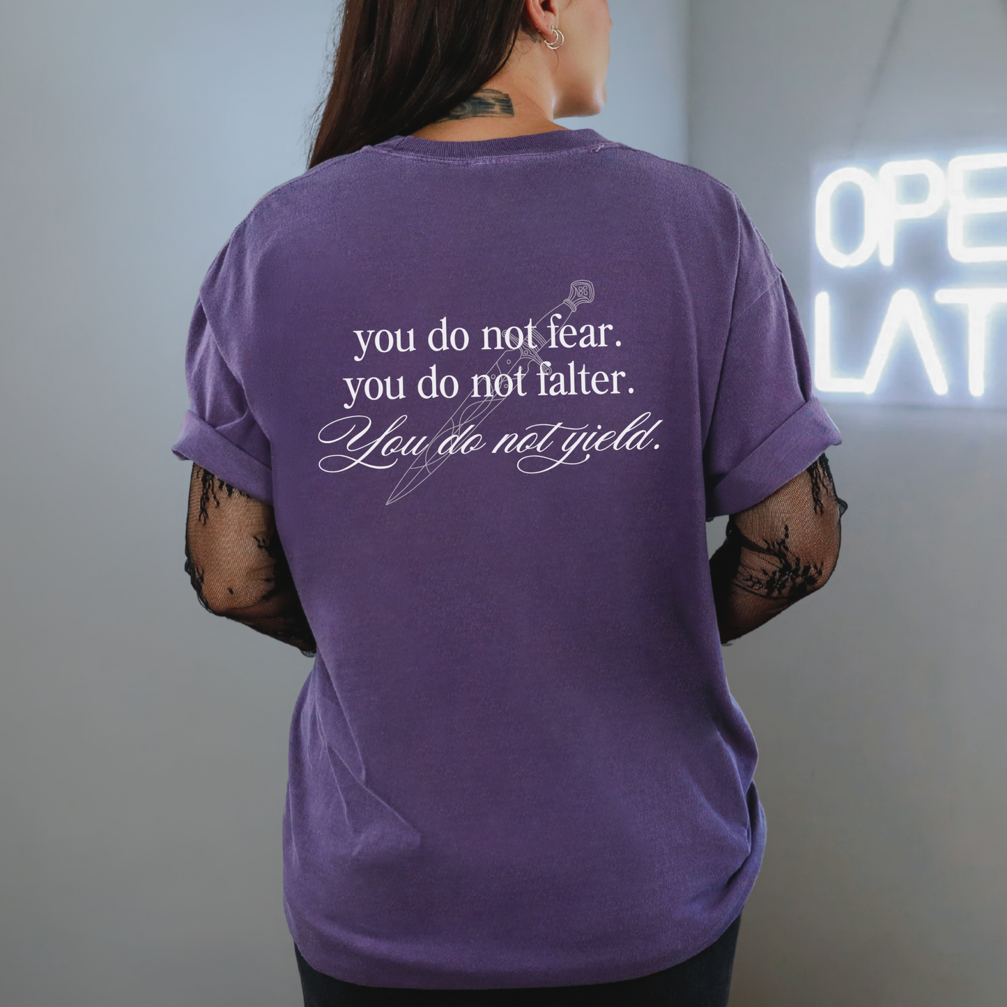 You Do Not Fear Falter Yield Tee