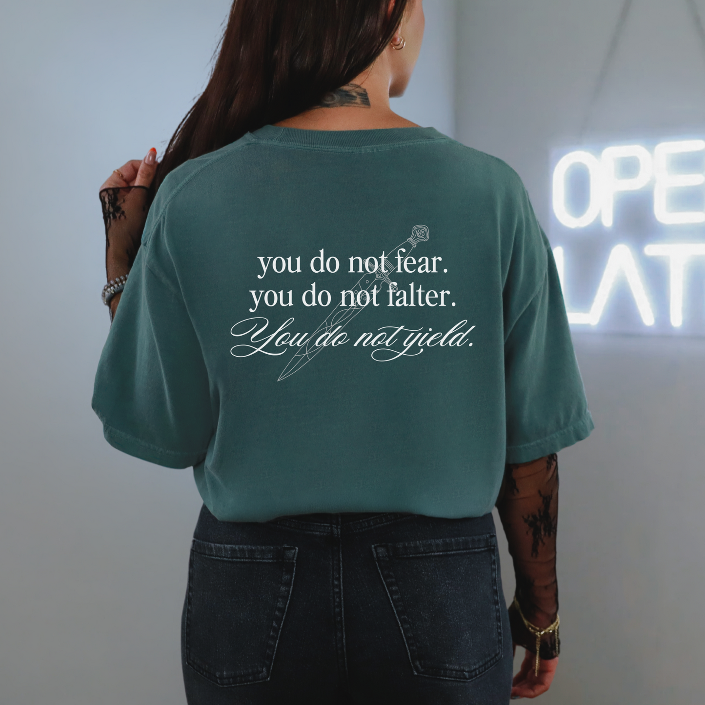 You Do Not Fear Falter Yield Tee