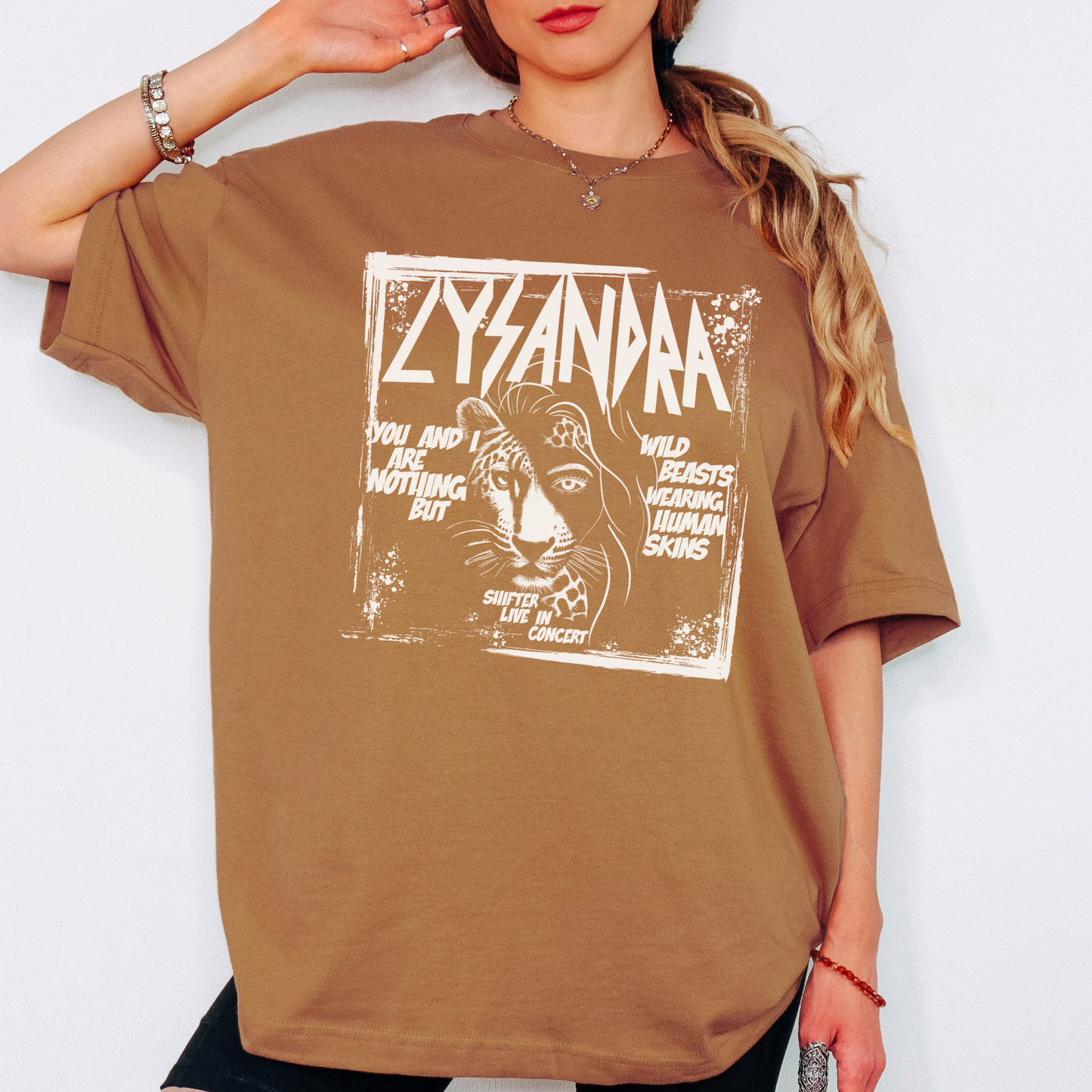 Lysandra 'Boxy' Band T-shirt