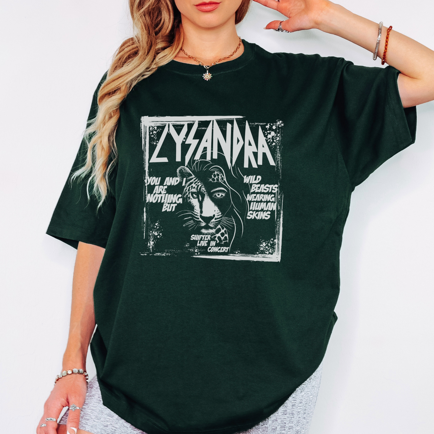 Lysandra 'Boxy' Band T-shirt