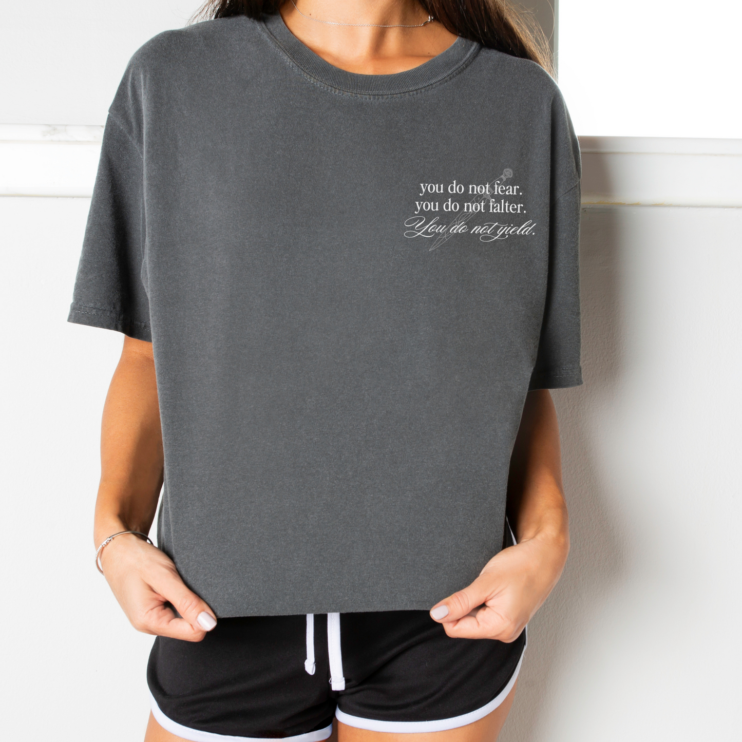 You Do Not Fear Falter Yield Tee