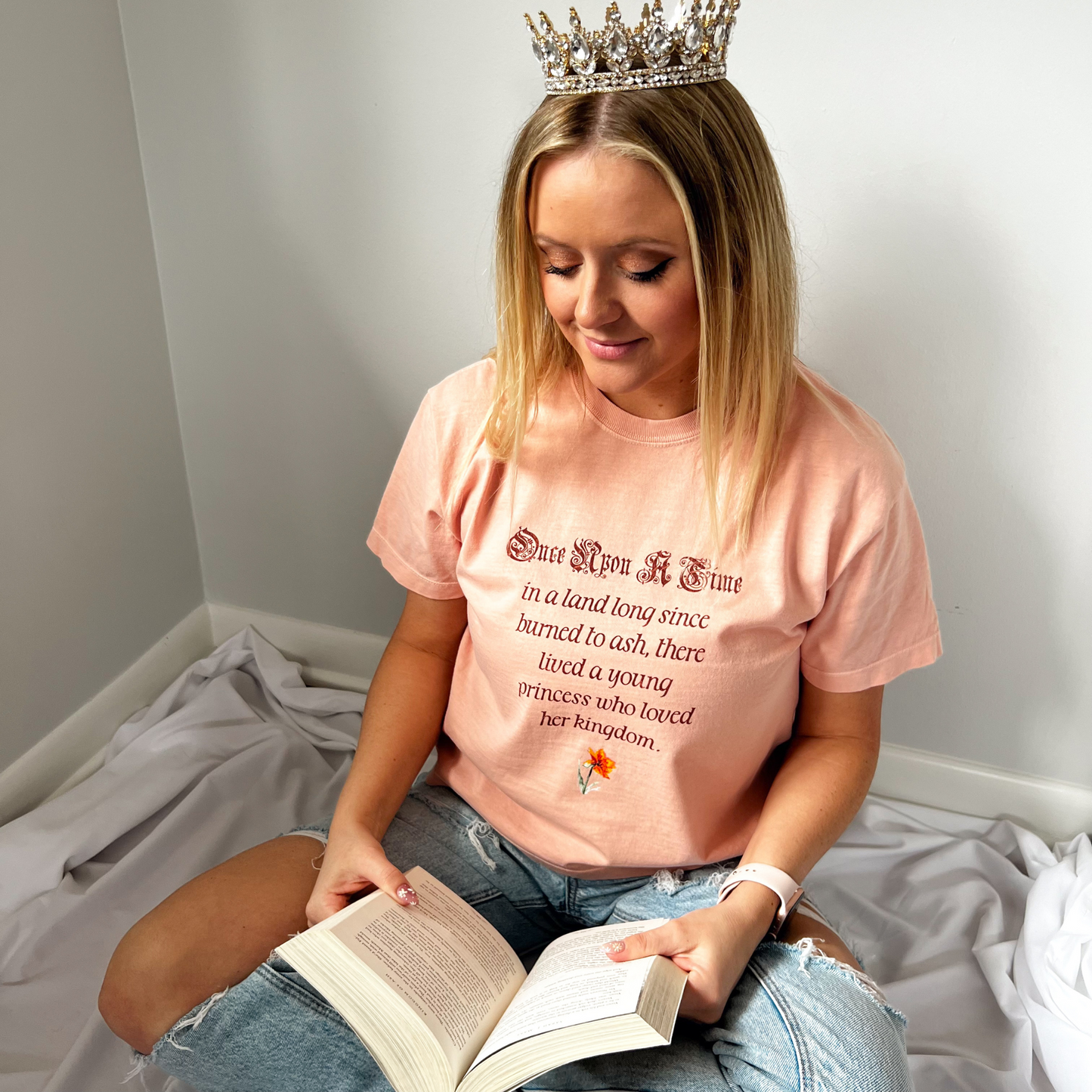 Once Upon A Time Cropped T-shirt
