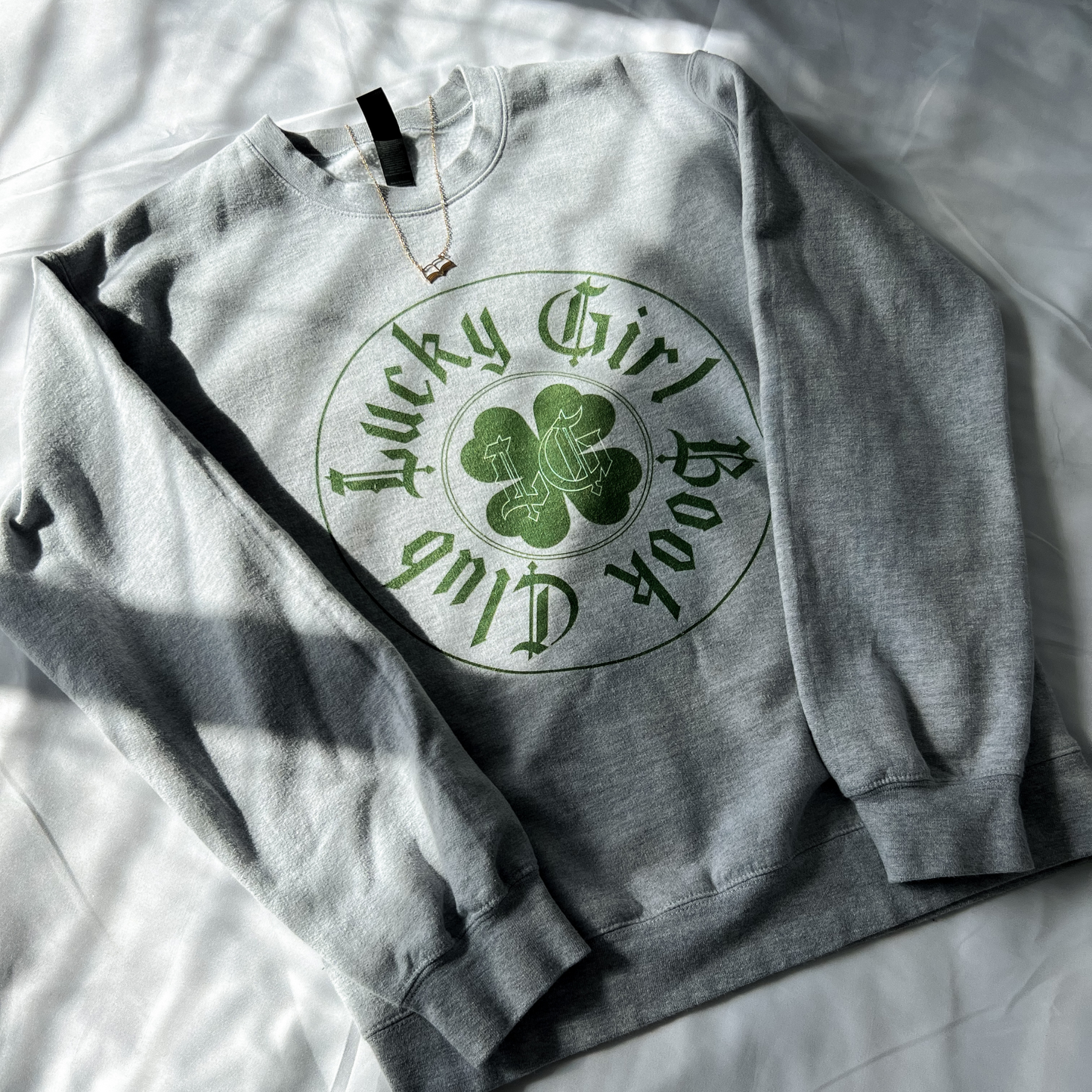 Lucky Girl Book Club Sweatshirt