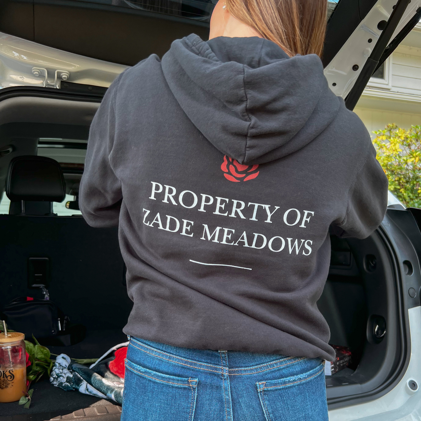 Property of Zade Meadows Lightweight Hoodie