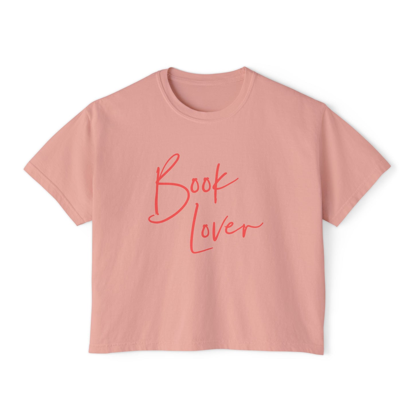 Book Lover Cropped T-Shirt