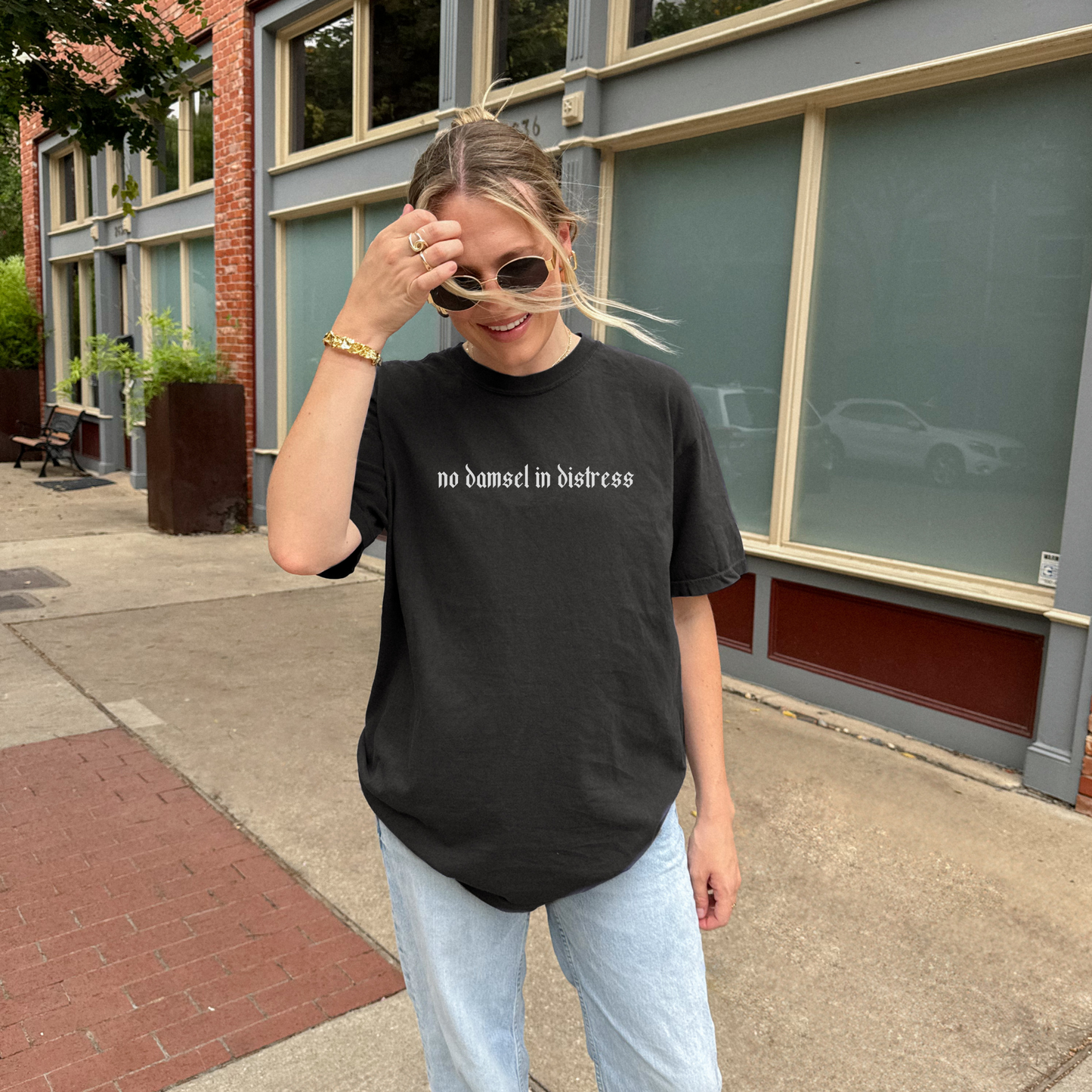 No Damsel in Distress T-Shirt