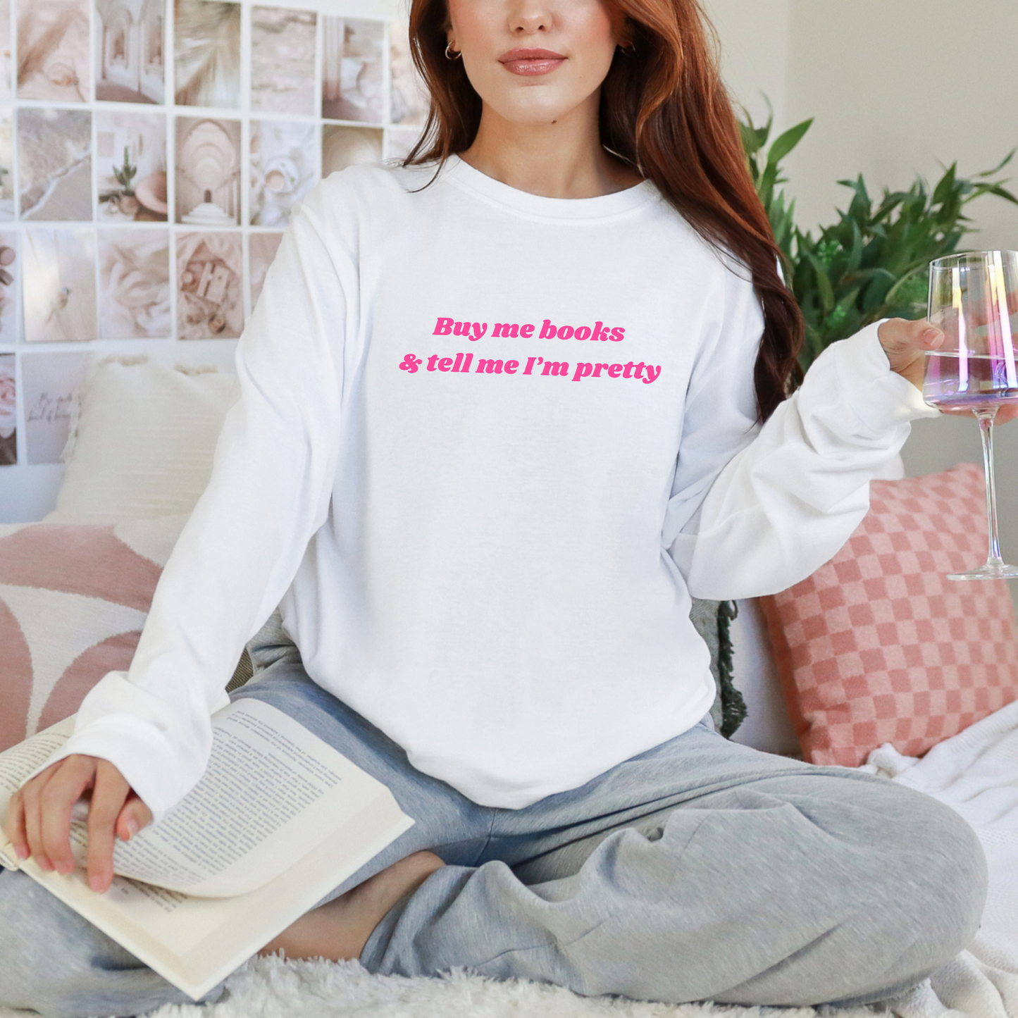 Buy Me Books Long Sleeve Tee