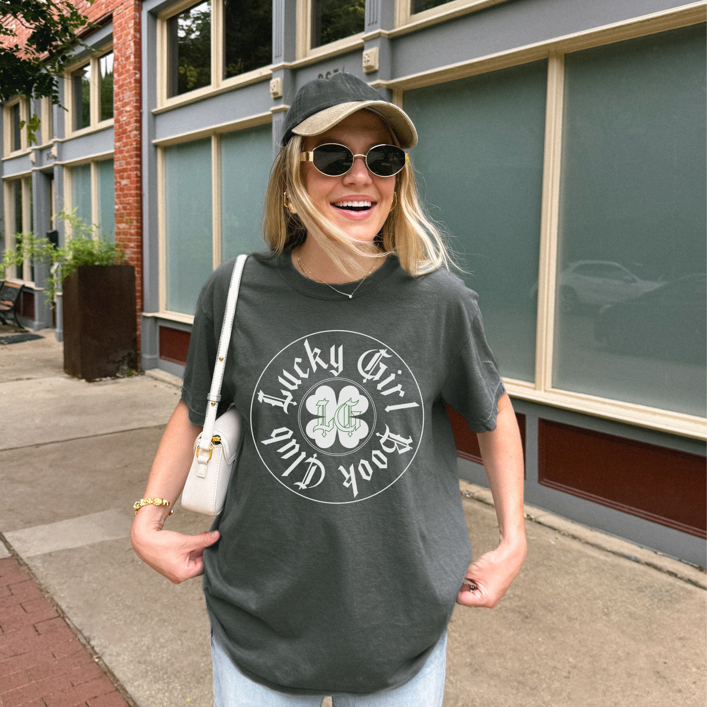 Lucky Girl Book Club T-Shirt