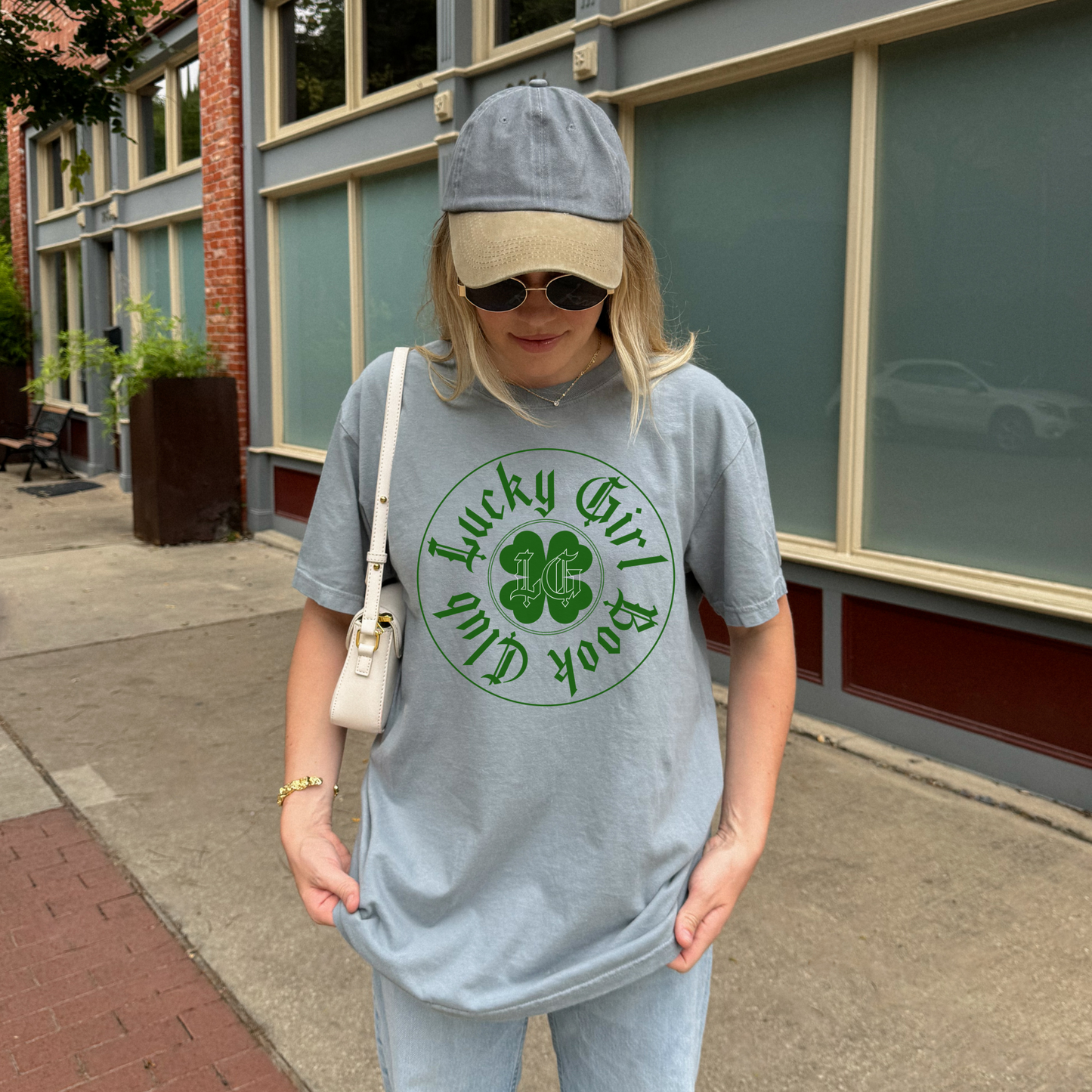 Lucky Girl Book Club T-Shirt