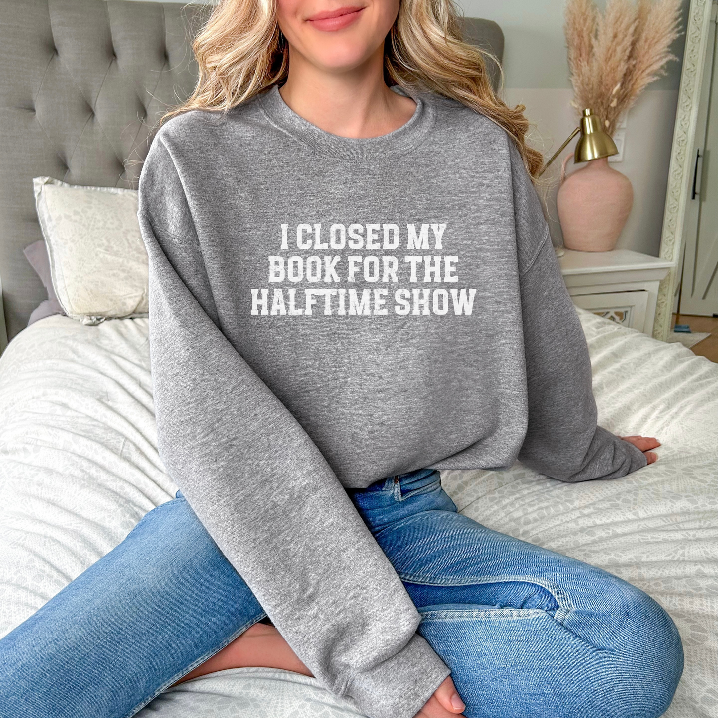 Closed My Book for Halftime Sweatshirt