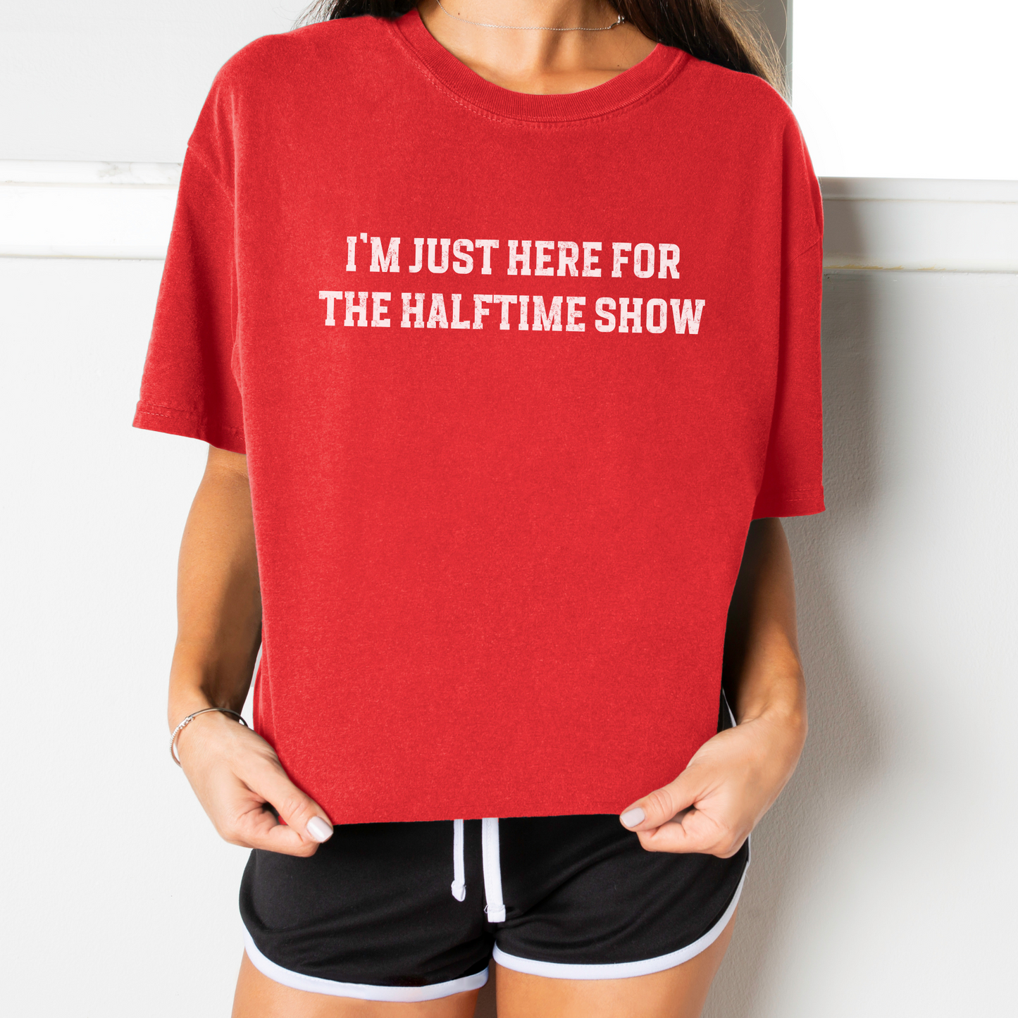 Just Here for the Halftime Show Tee
