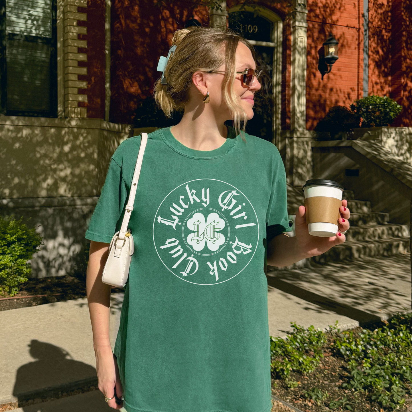 Lucky Girl Book Club T-Shirt