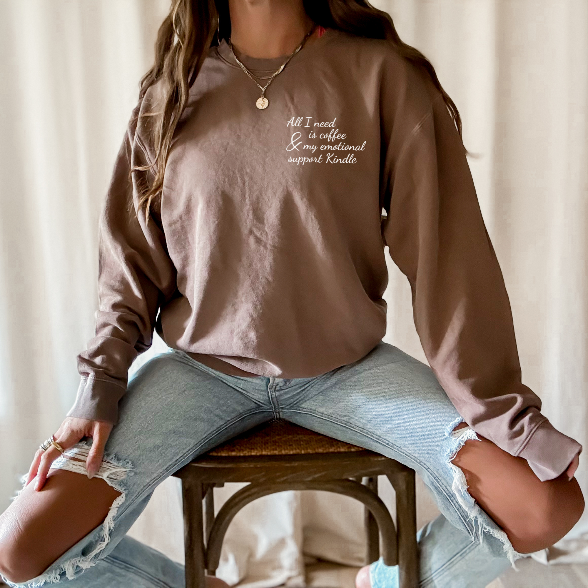All I Need Lightweight Sweatshirt