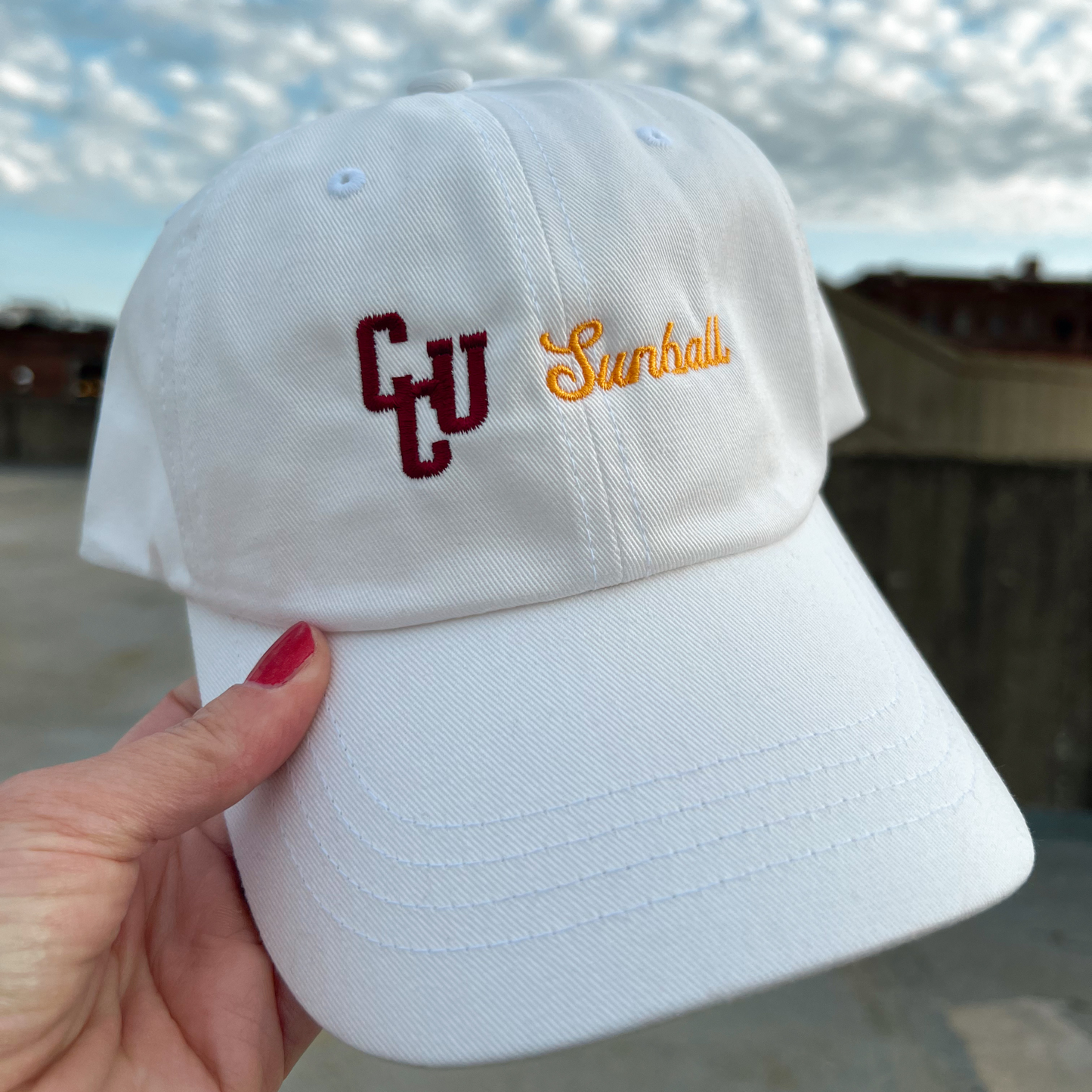 CCU Sunball Embroidered Dad Hat
