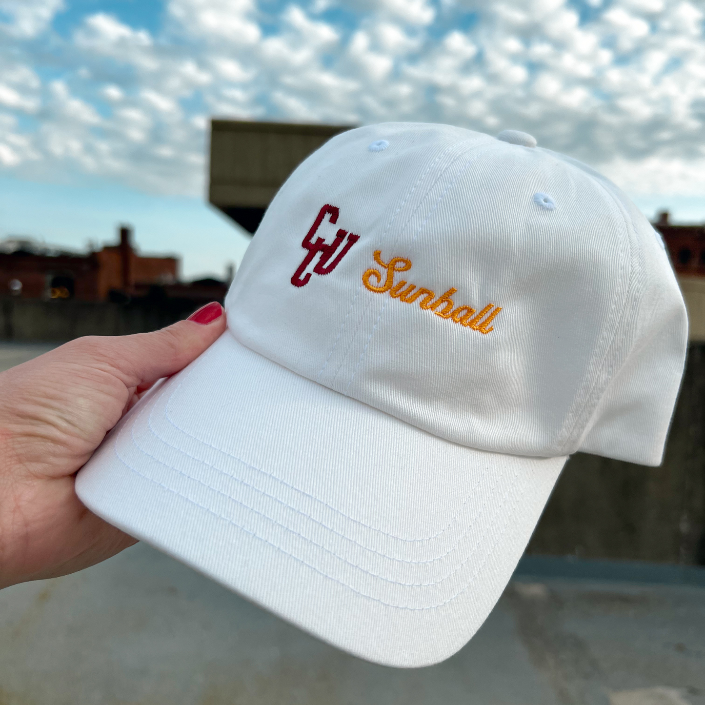 CCU Sunball Embroidered Dad Hat