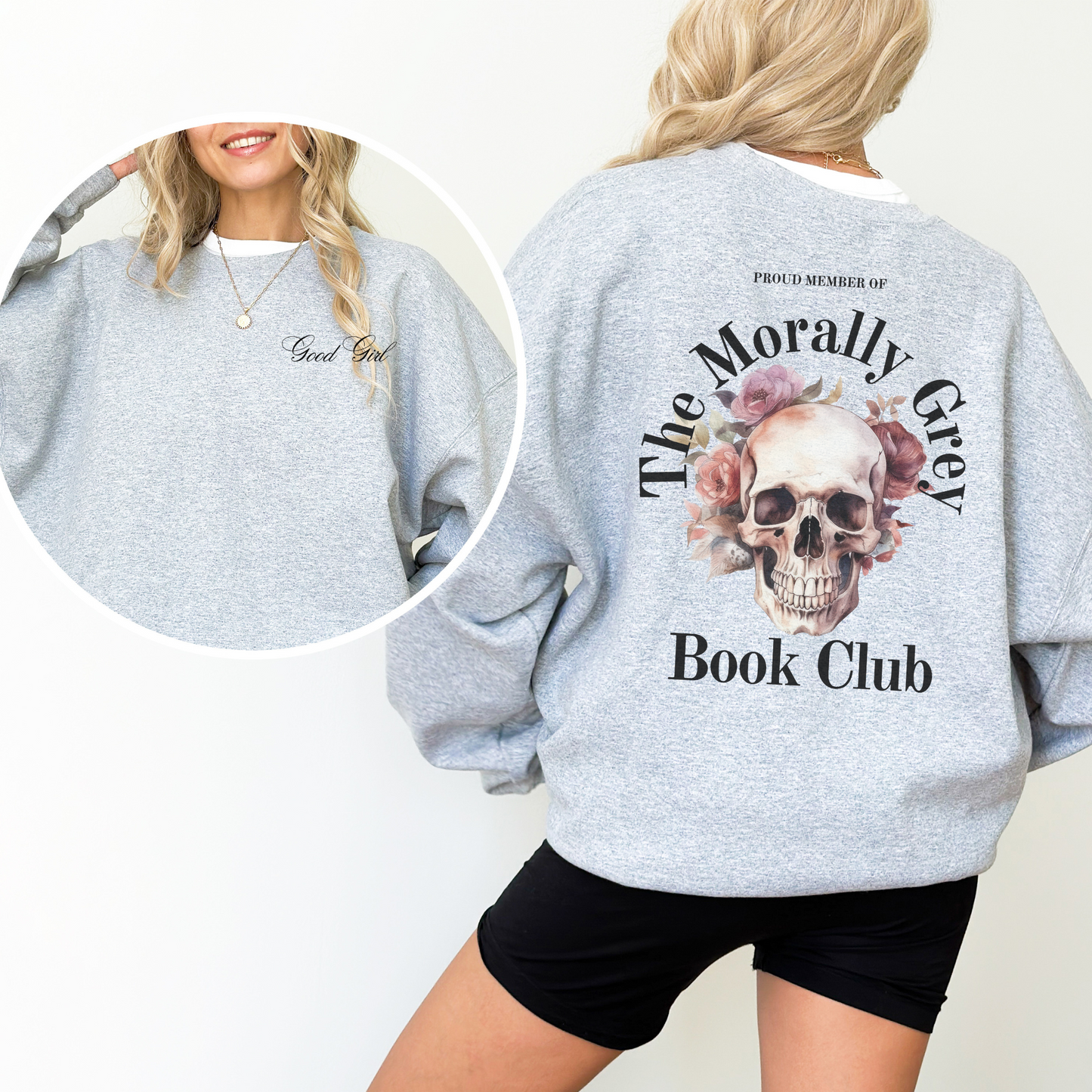 Morally Grey Book Club Sweatshirt