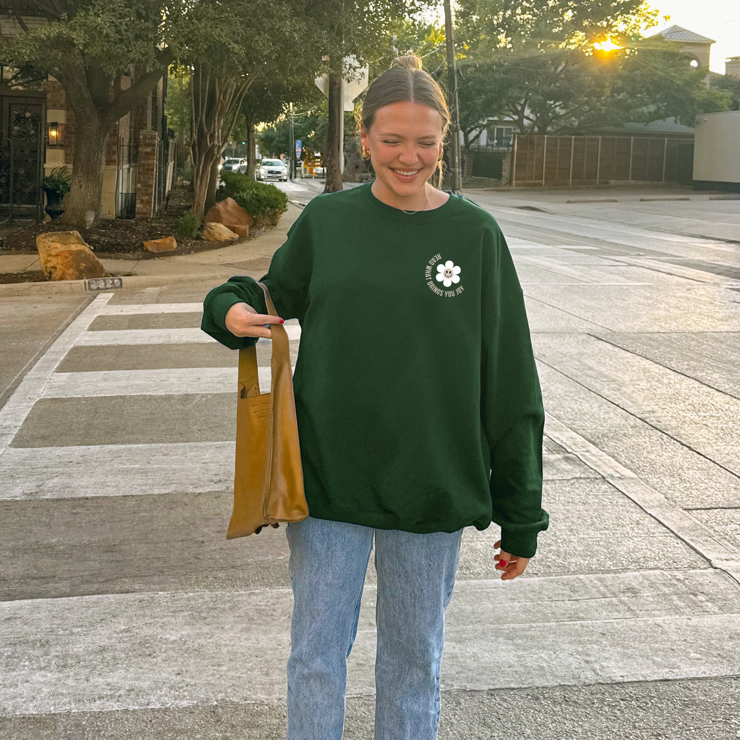 Read What Brings You Joy Sweatshirt