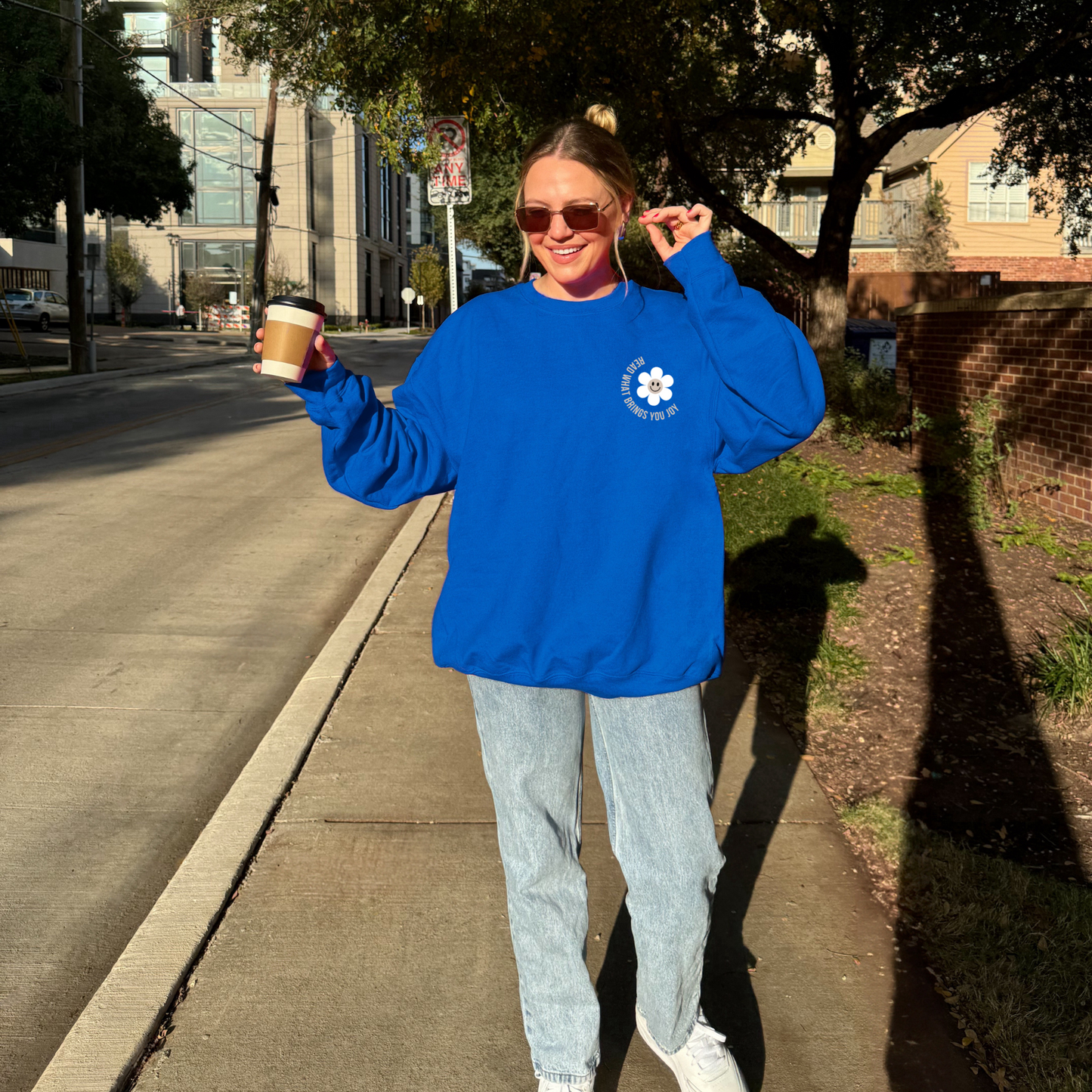 Read What Brings You Joy Sweatshirt