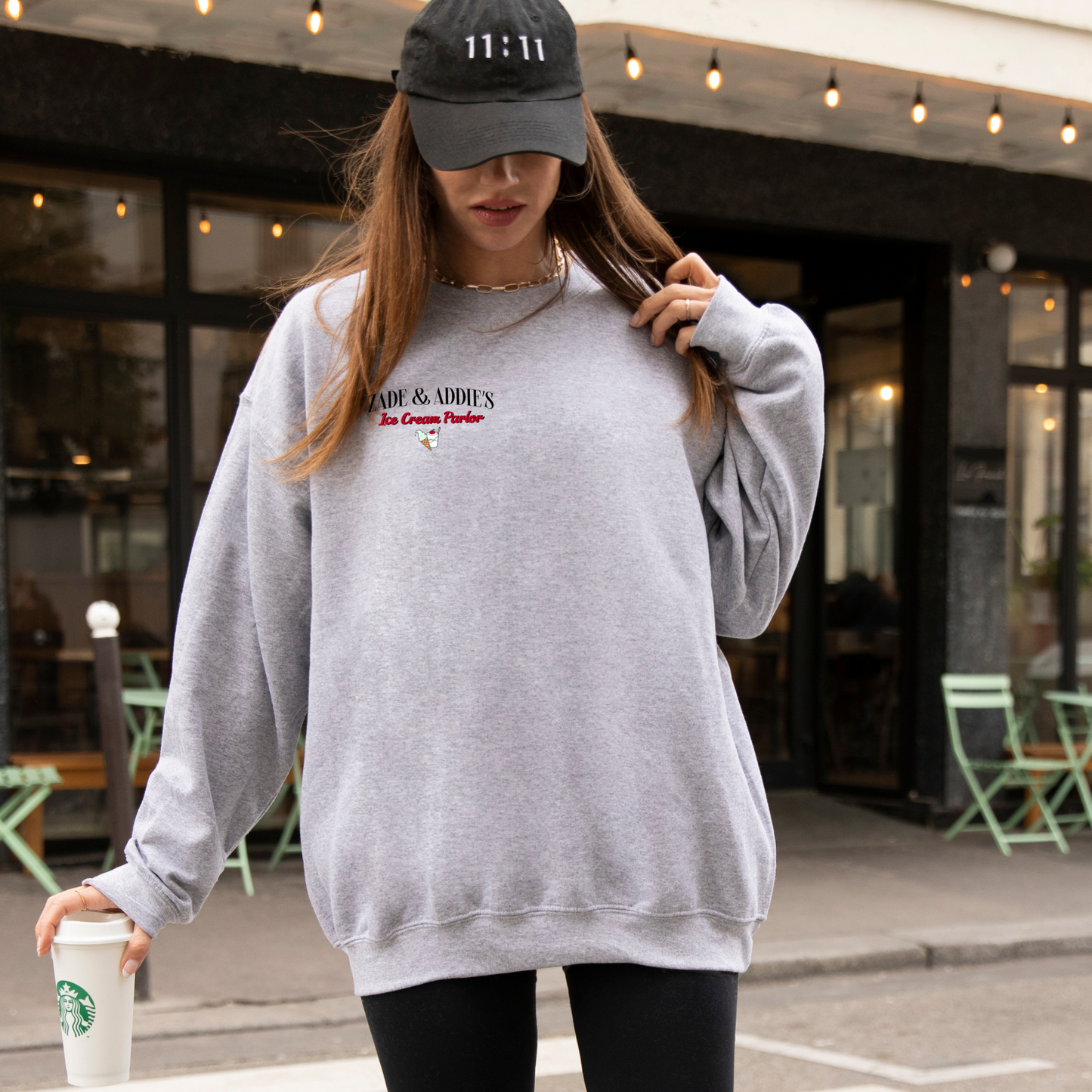 Zade & Addie's Ice Cream Parlor Sweatshirt