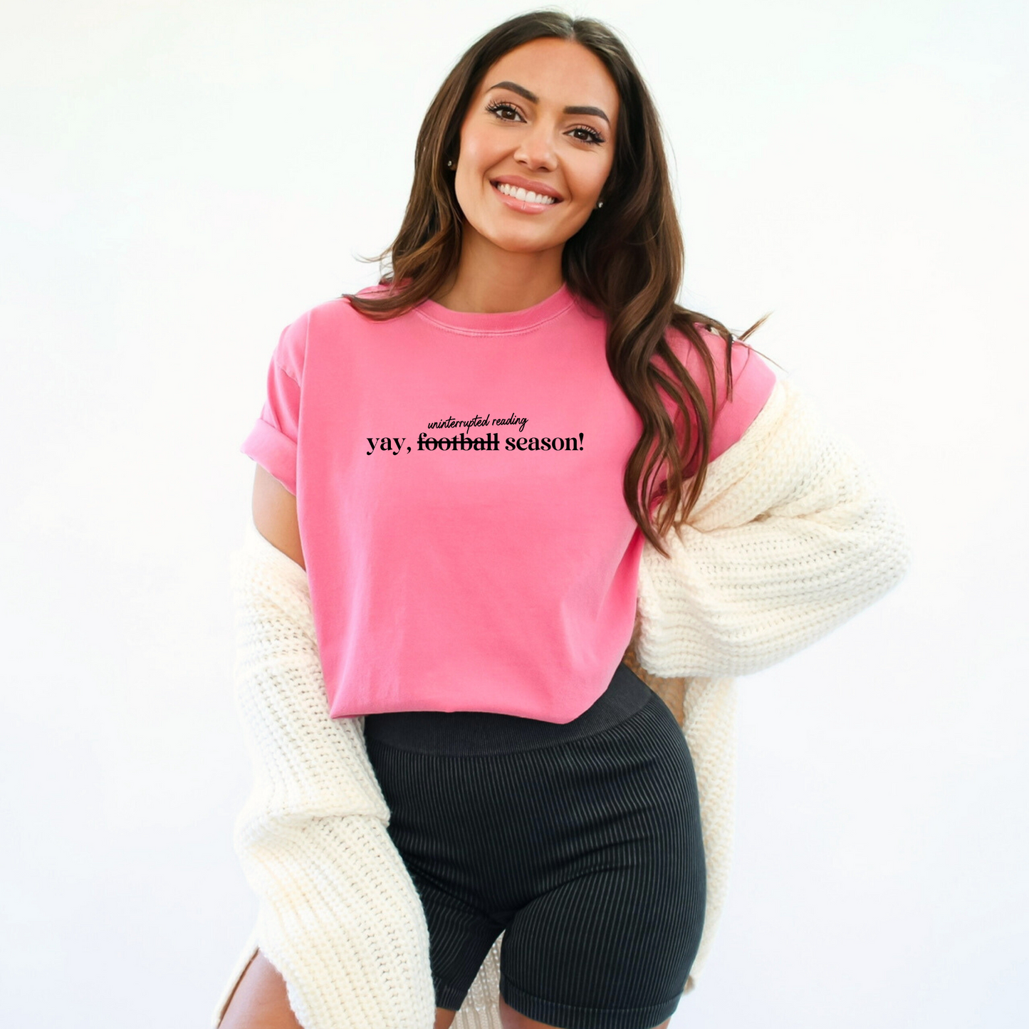 Uninterrupted Reading Season Tee
