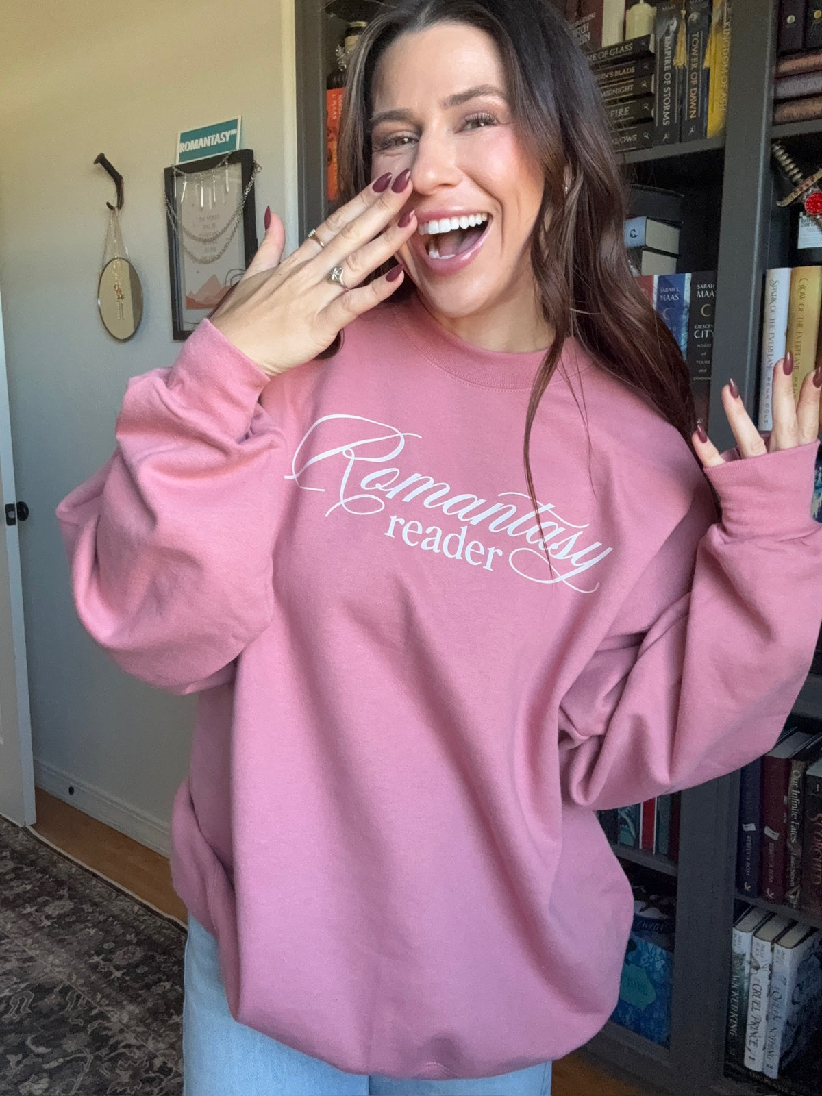 Romantasy Reader Crewneck
