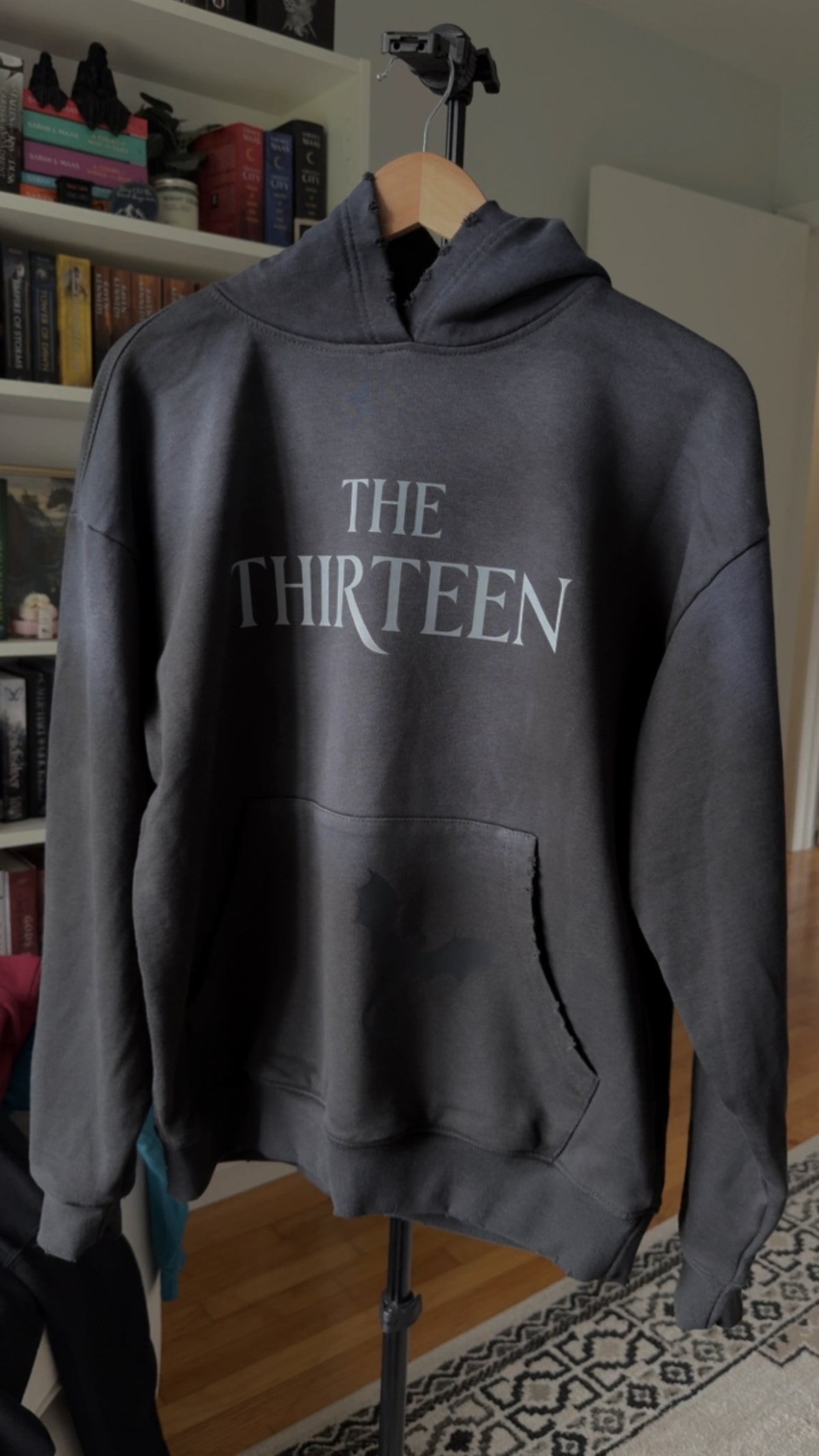 The Thirteen Distressed Hoodie