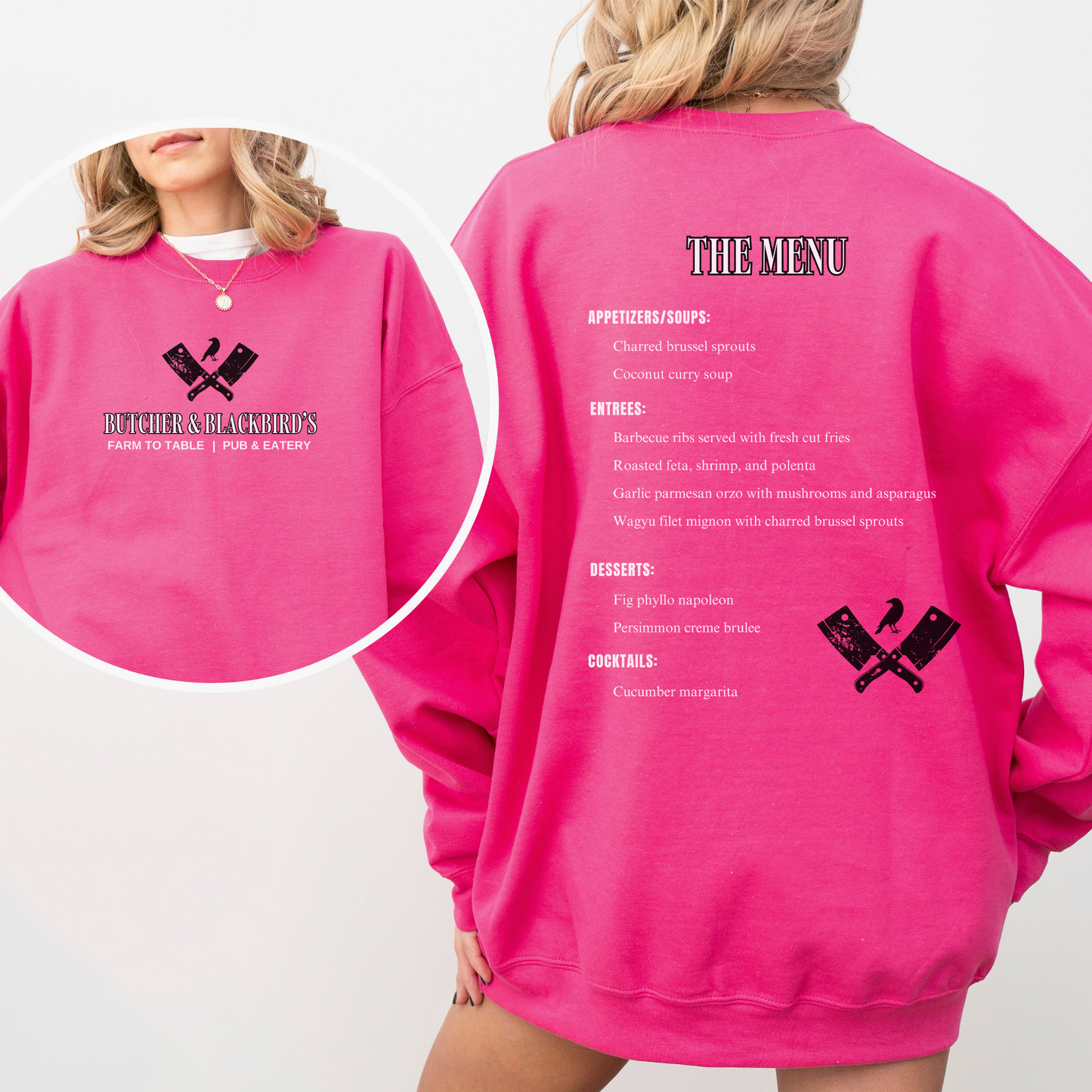 Butcher and Blackbird's Restaurant Sweatshirt