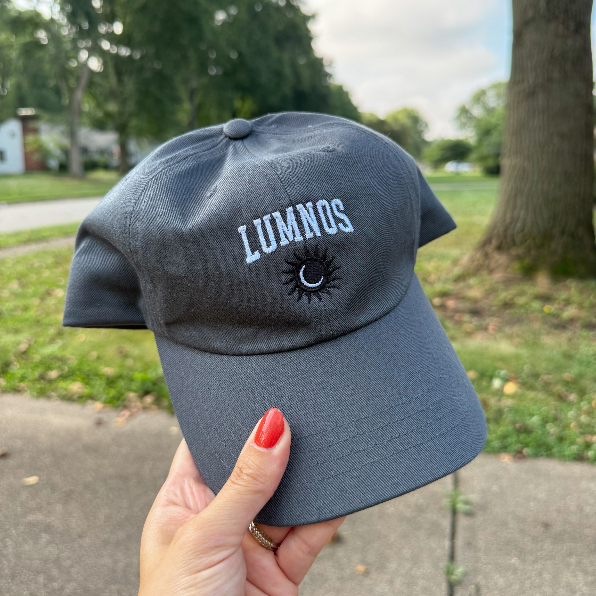 Lumnos Embroidered Dad Hat