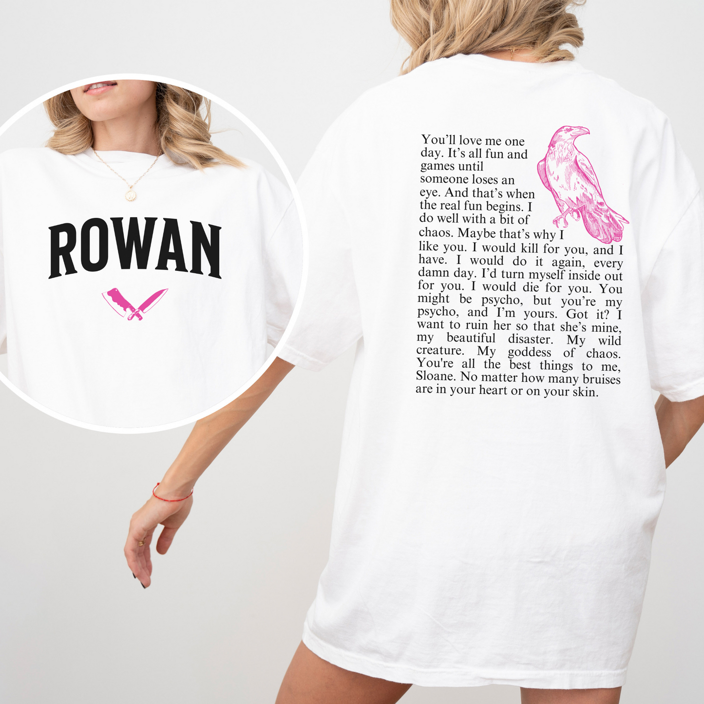 Rowan Kane Quotes Tee
