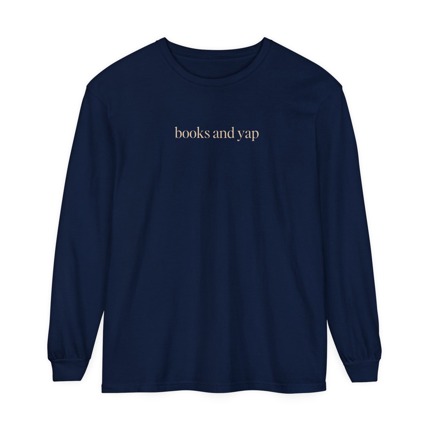 Books & Yap Long Sleeve Tee