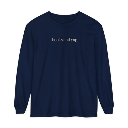 Books & Yap Long Sleeve Tee