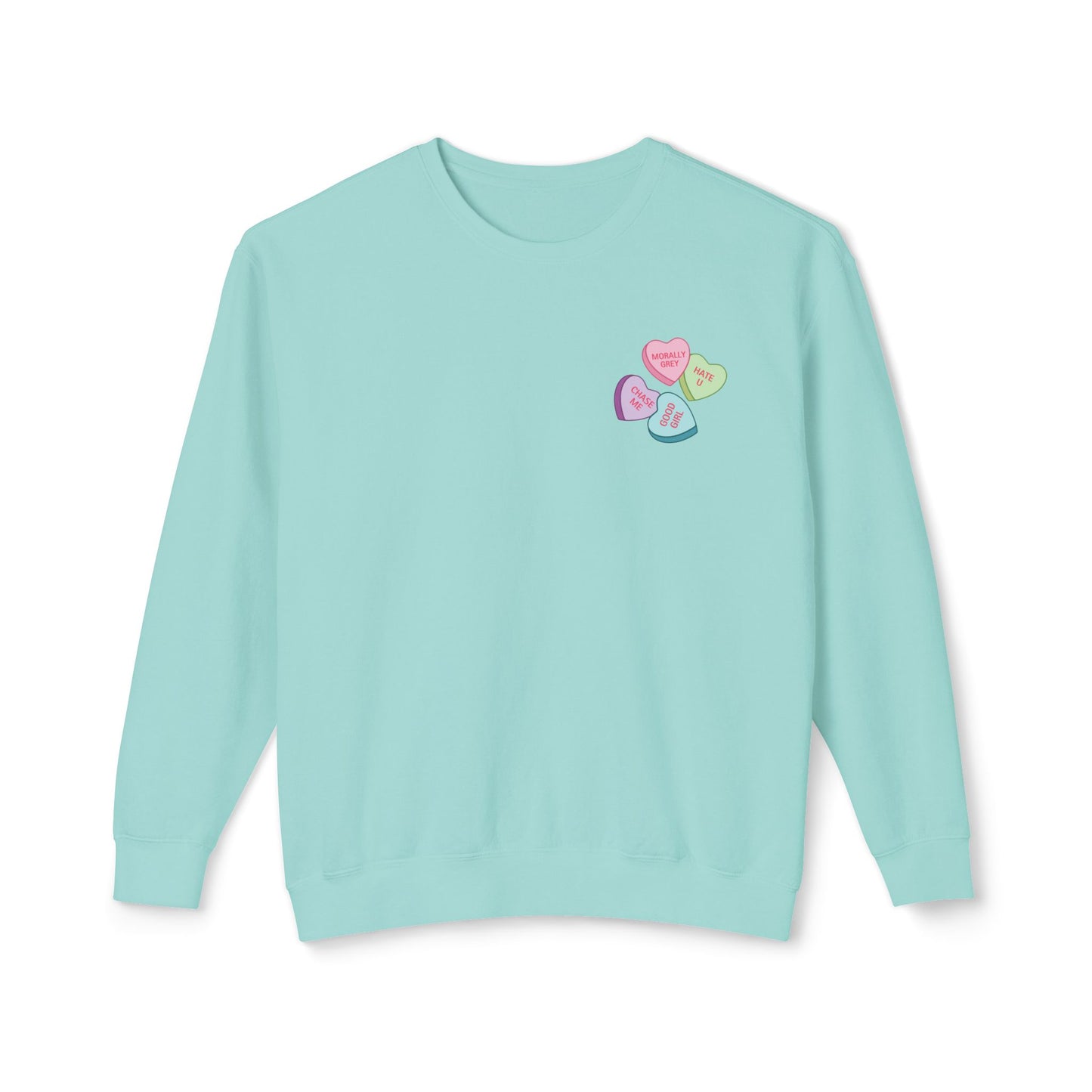 Dark Romance Candy Hearts Sweatshirt