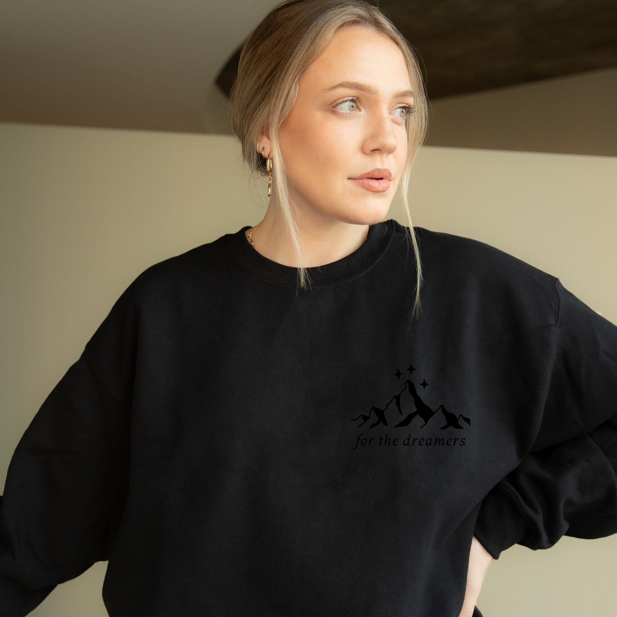 Embroidered For The Dreamers Sweatshirt