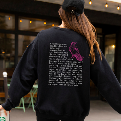 Rowan Kane Quotes Sweatshirt - BLACK