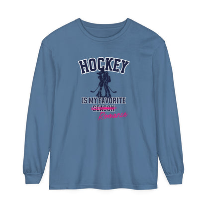 Hockey Romance Season Long Sleeve Tee