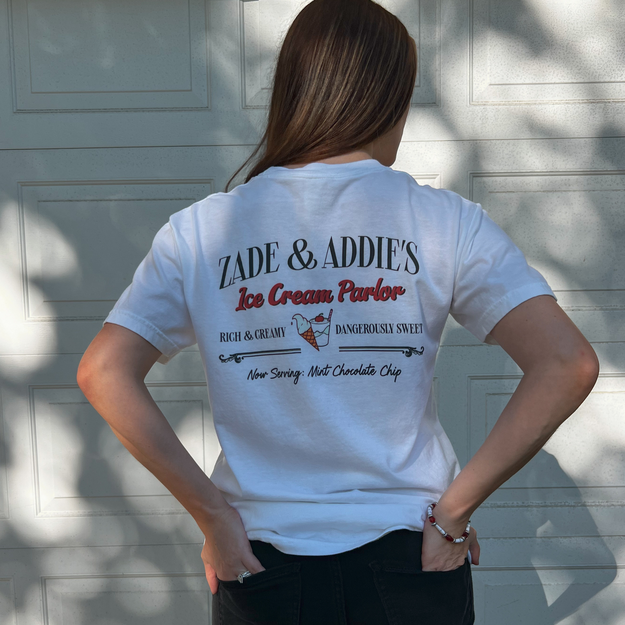 Zade & Addie's Ice Cream Parlor Tee