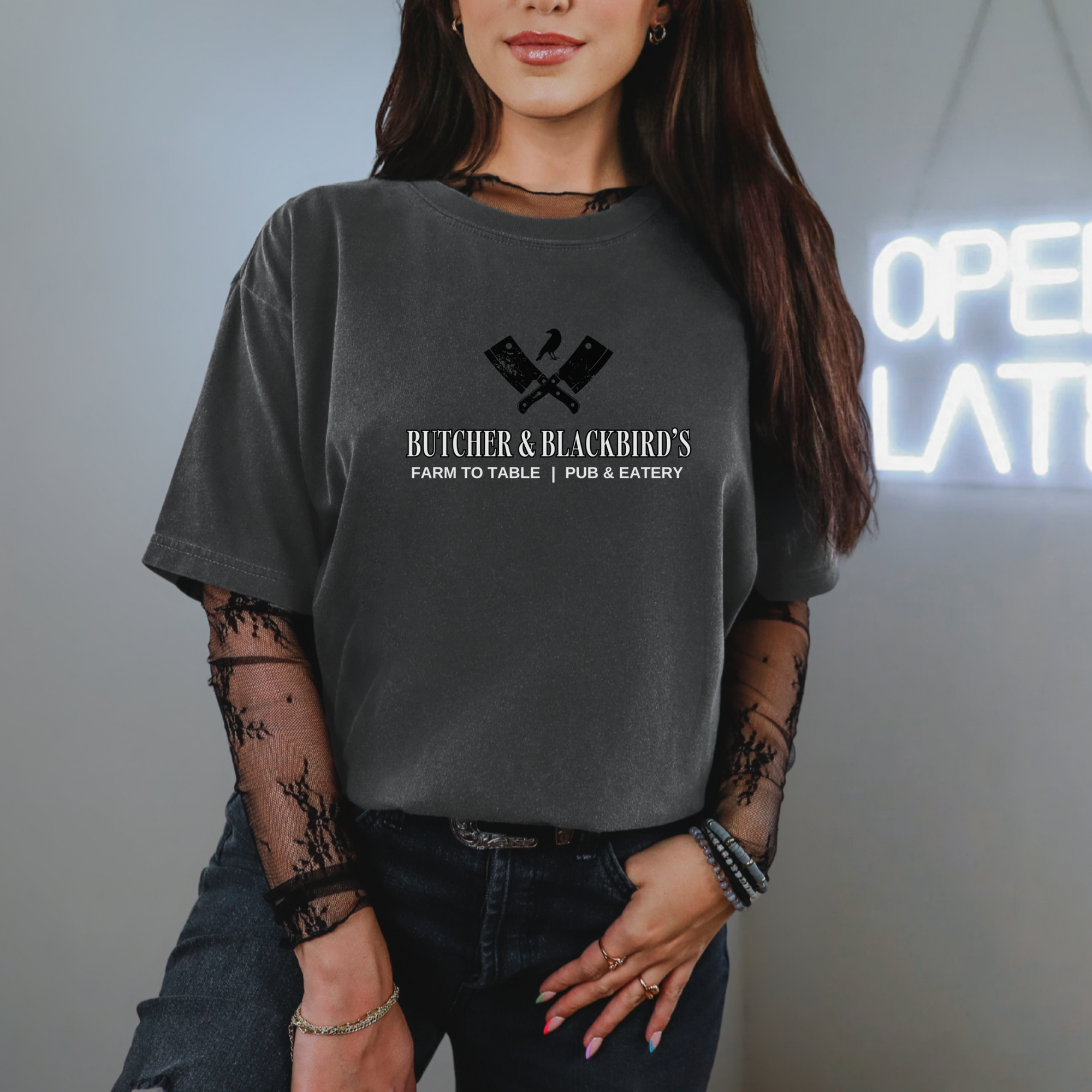 Butcher and Blackbird's Restaurant Tee