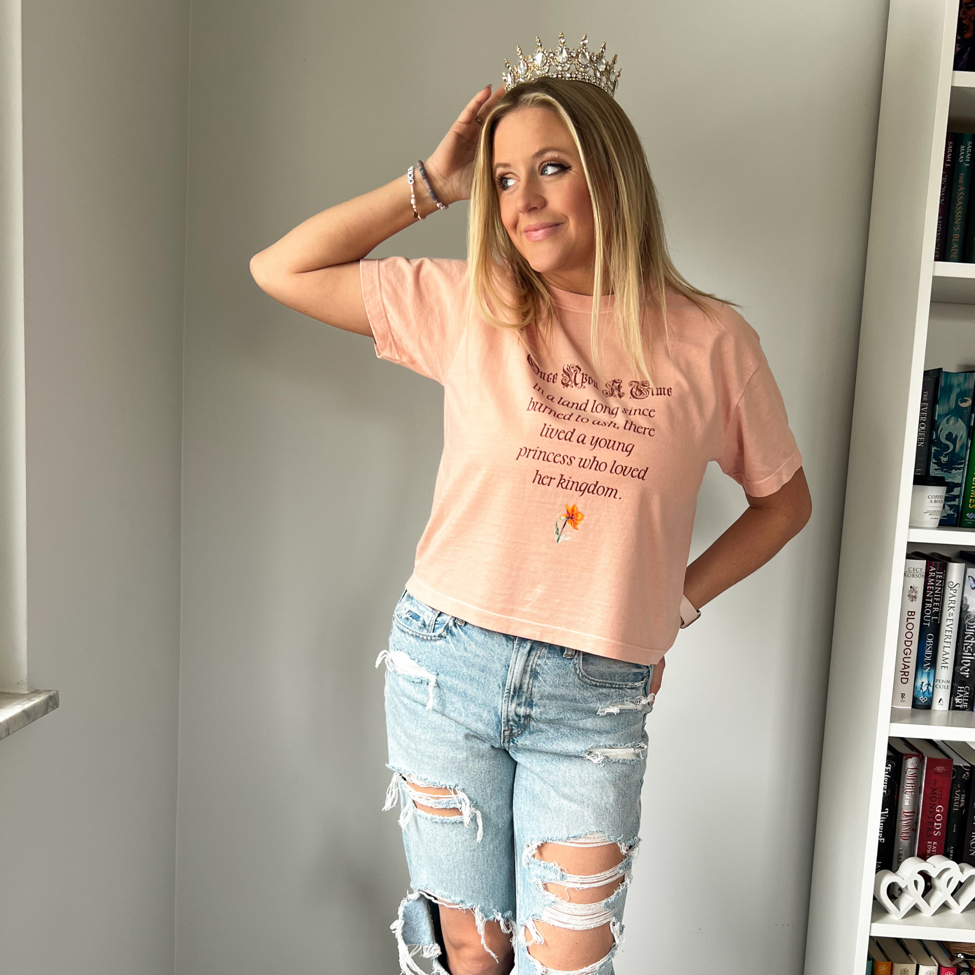 Once Upon A Time Cropped T-shirt