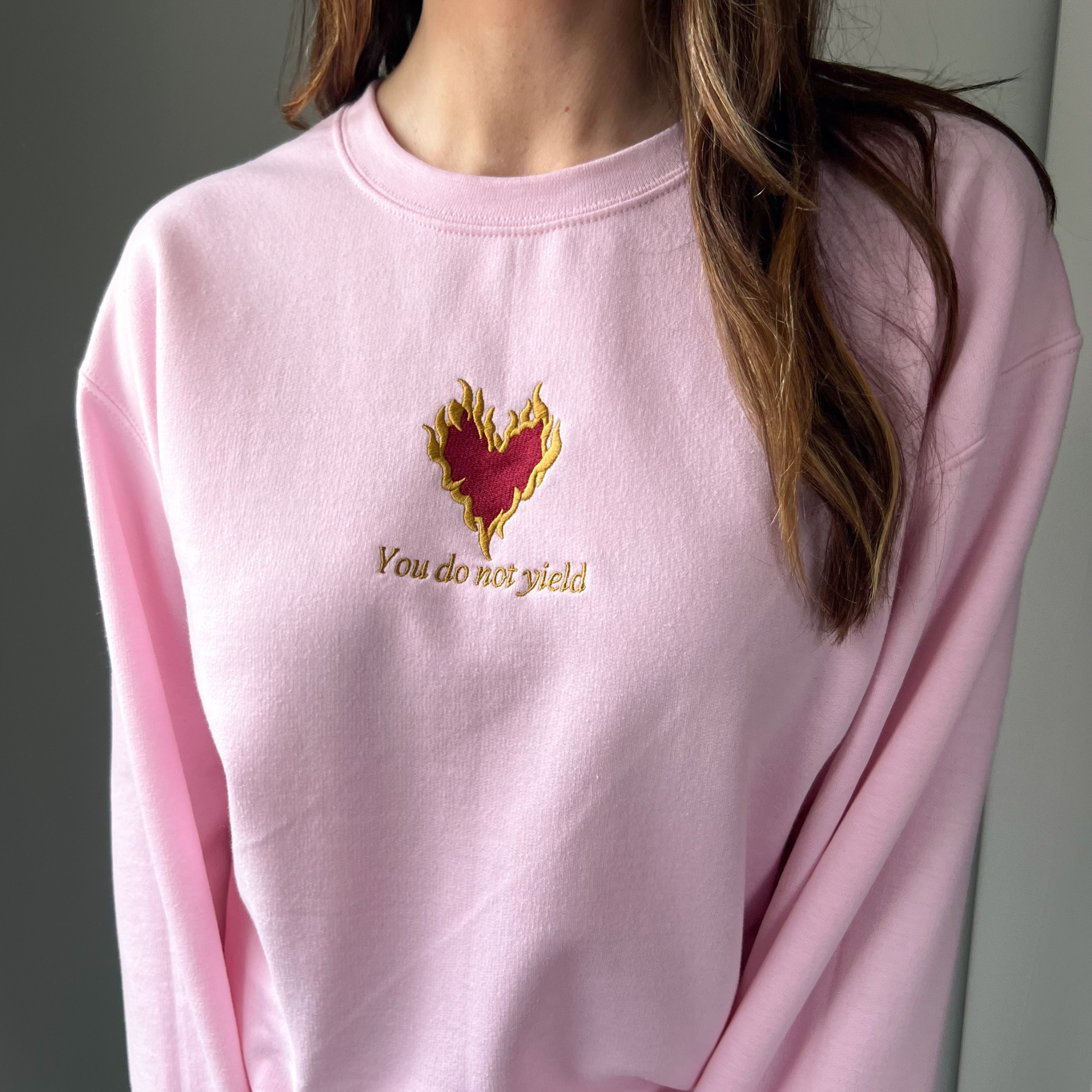 Embroidered Fireheart Sweatshirt