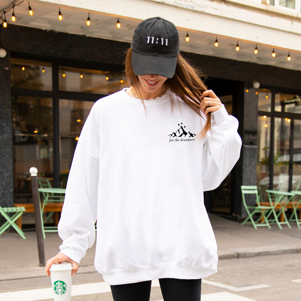 Embroidered For The Dreamers Sweatshirt