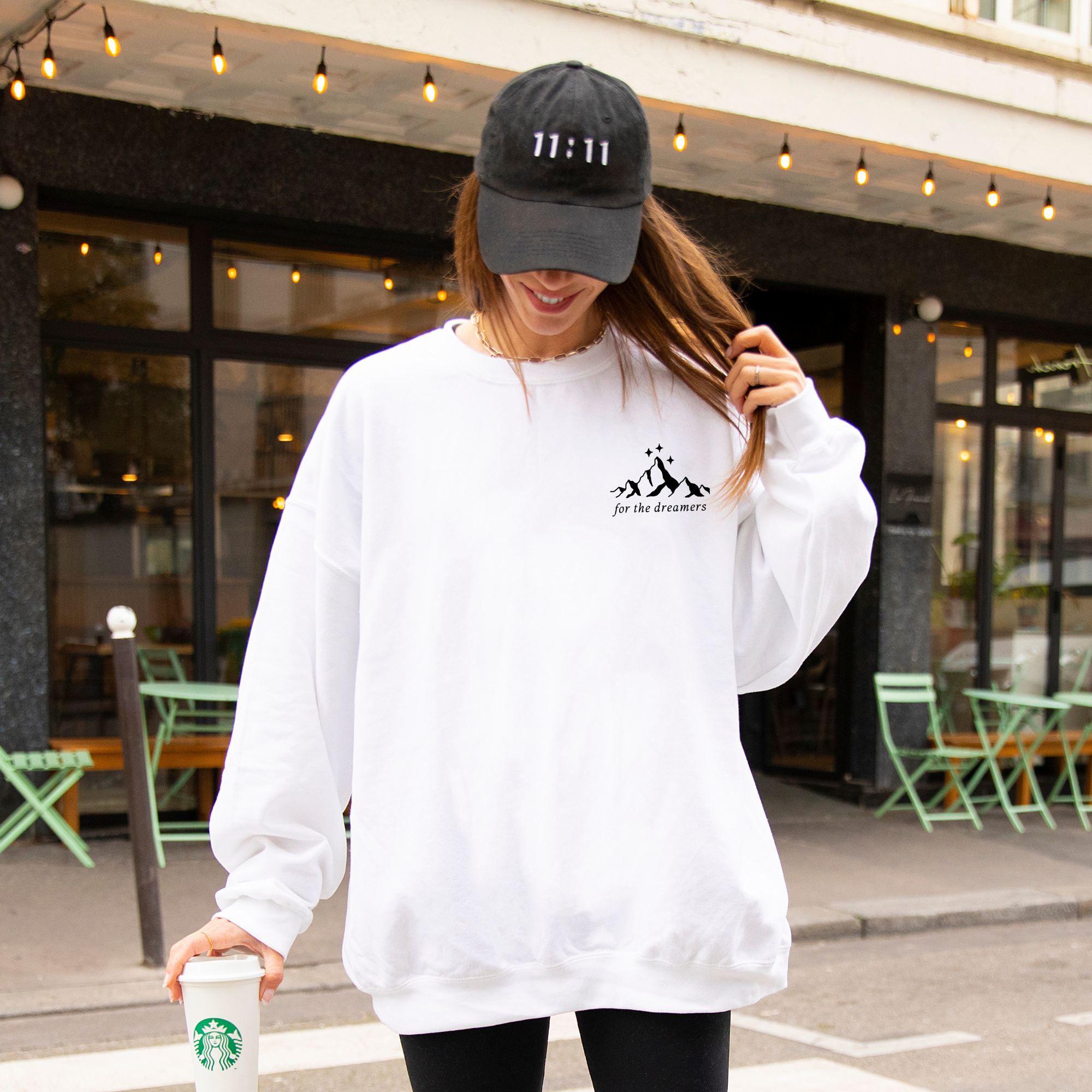 Embroidered For The Dreamers Sweatshirt
