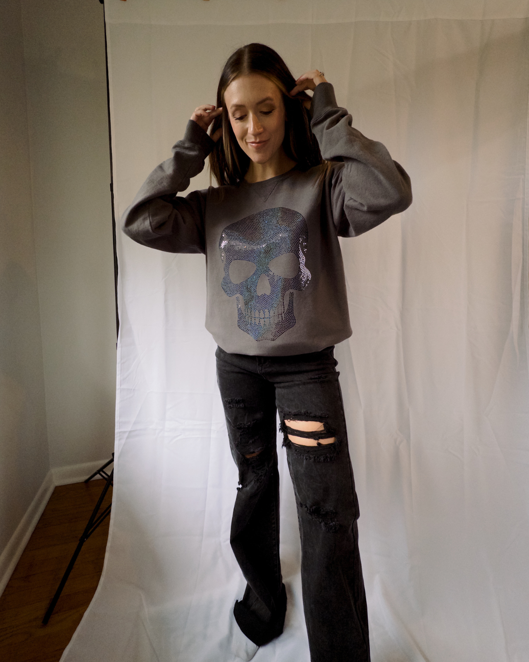 Skull Crewneck