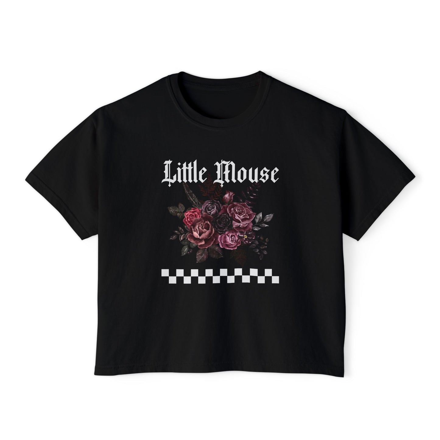 Little Mouse Cropped Tee