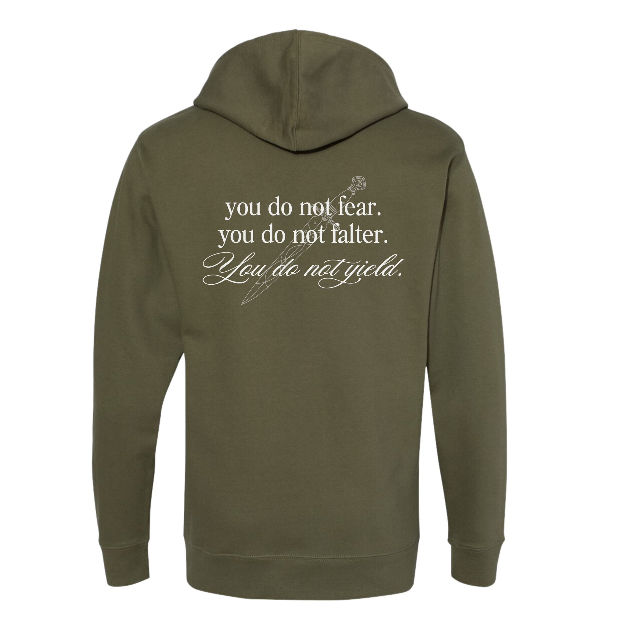 You Do Not Fear Falter Yield Hoodie