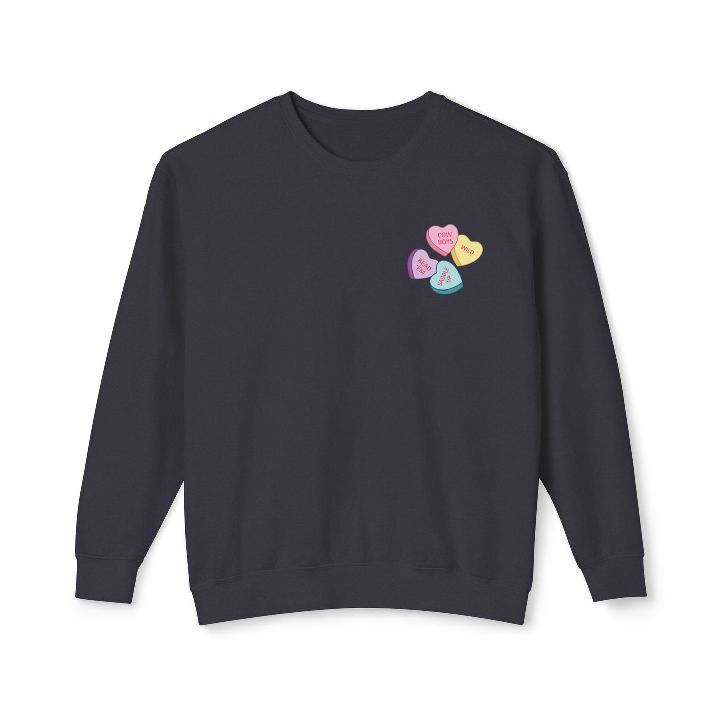 Cowboy Candy Hearts Sweatshirt