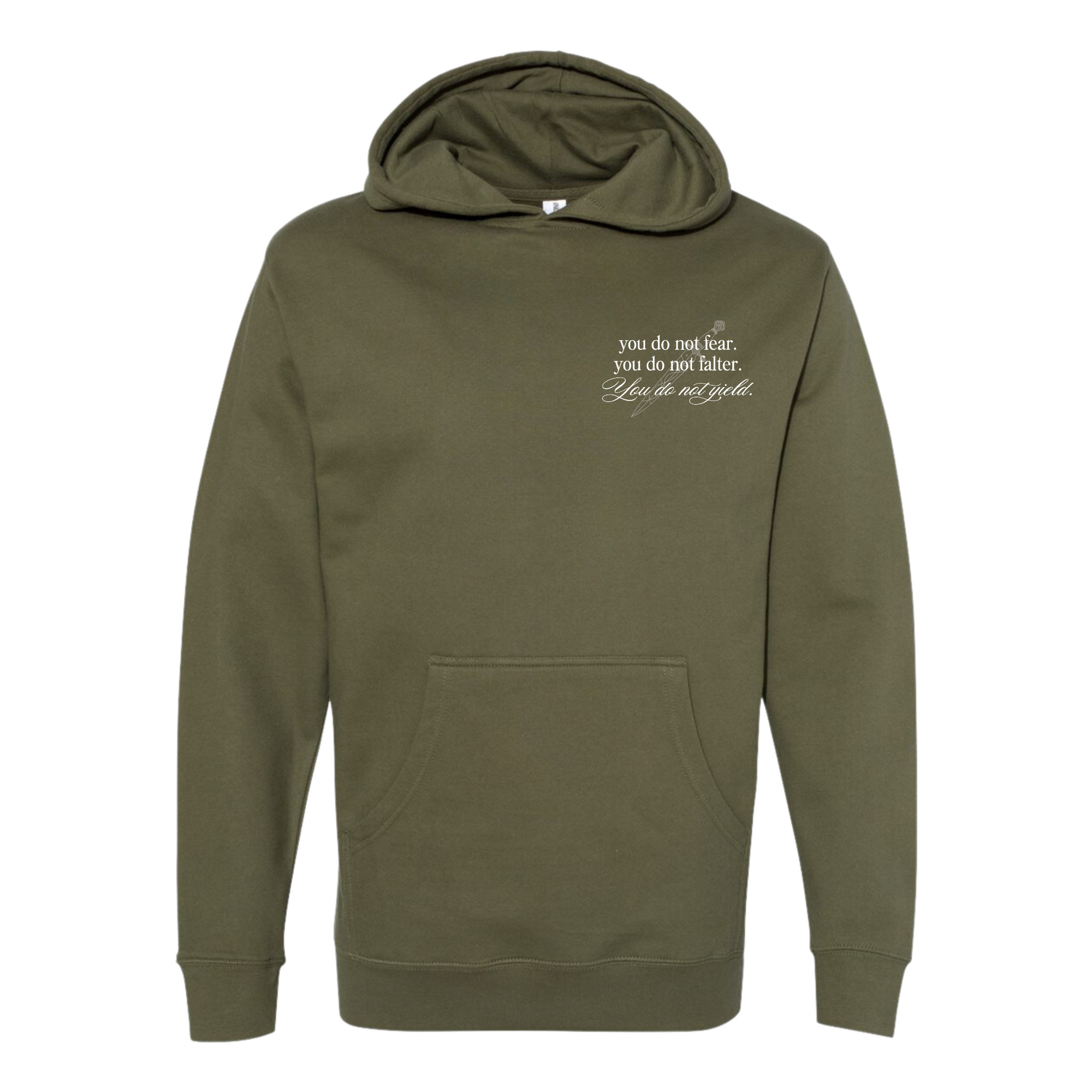 You Do Not Fear Falter Yield Hoodie